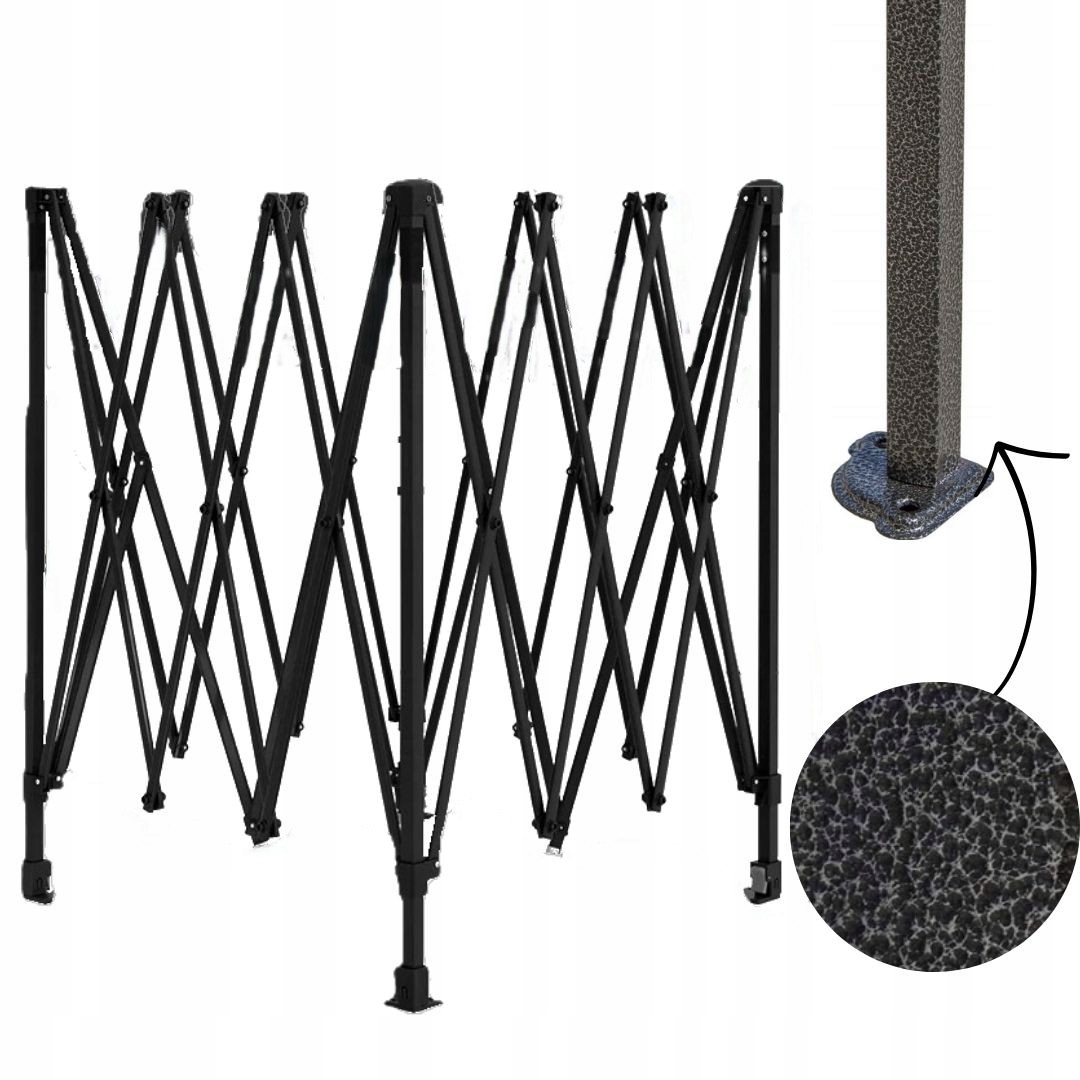 Stelaż Nożycowy Konstrukcja do Namiotu Pawilonu Ekspresowego 3x4,5m