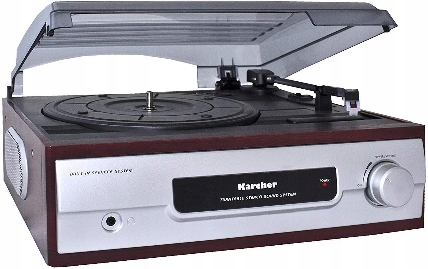 Kärcher KA8050 Gramofon z Wbudowanymi Głośnikami,