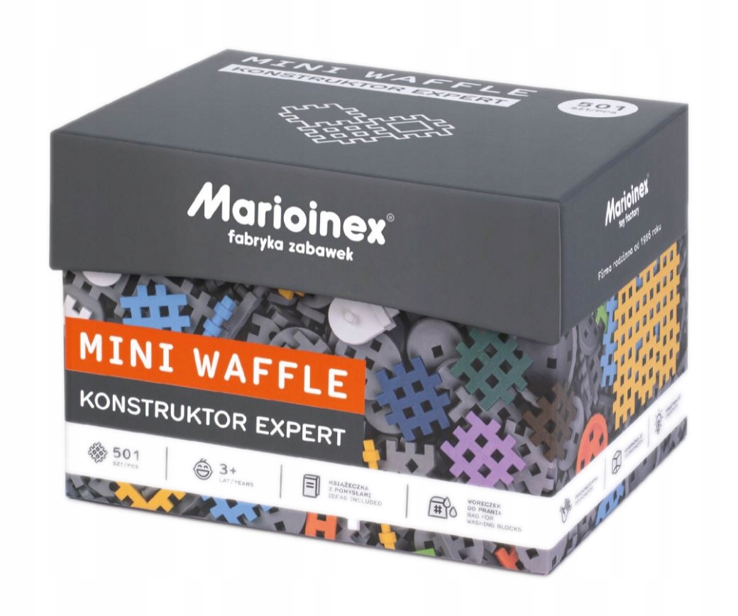 

Marioinex Klocki Mini Waffle Konstrukto Expert 501