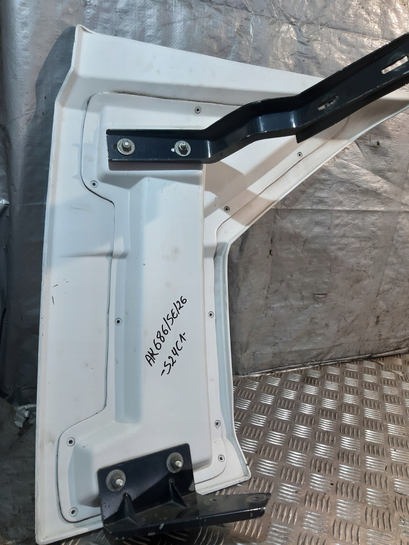 SPOILER spoiler bonnet hood cabs KOSA MERCEDES ACTROS MP4 left left