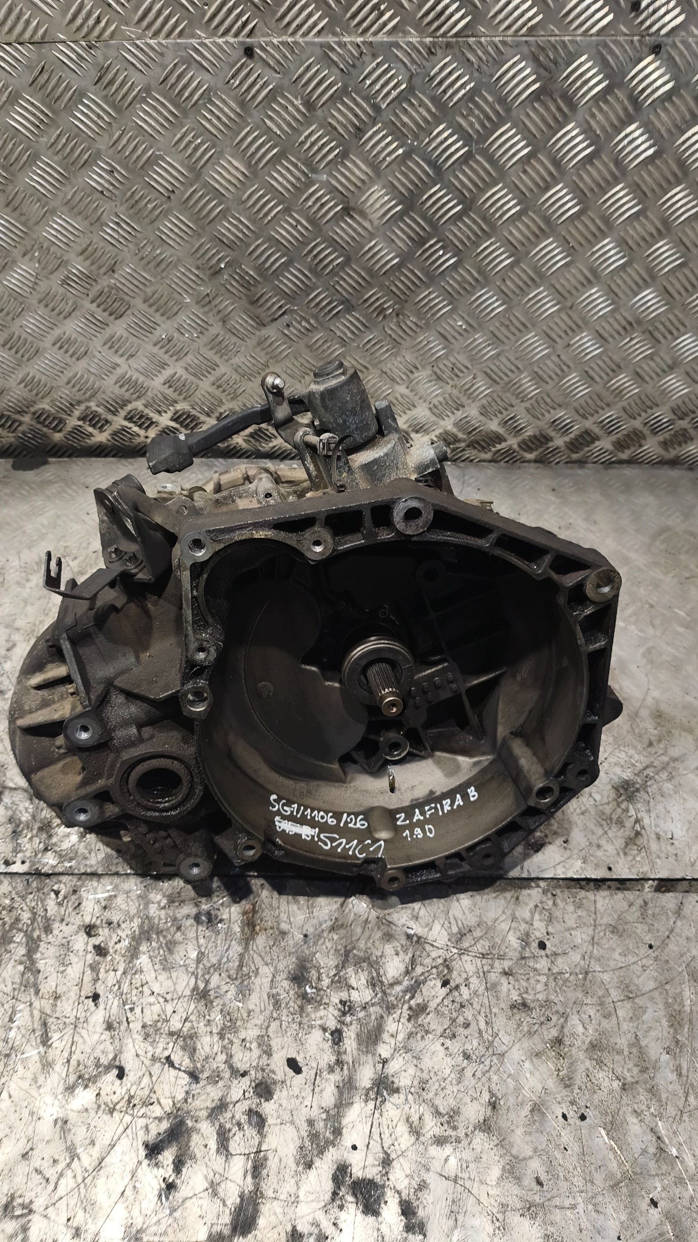 gearbox, OPEL ZAFIRA B 1.9D 2008r