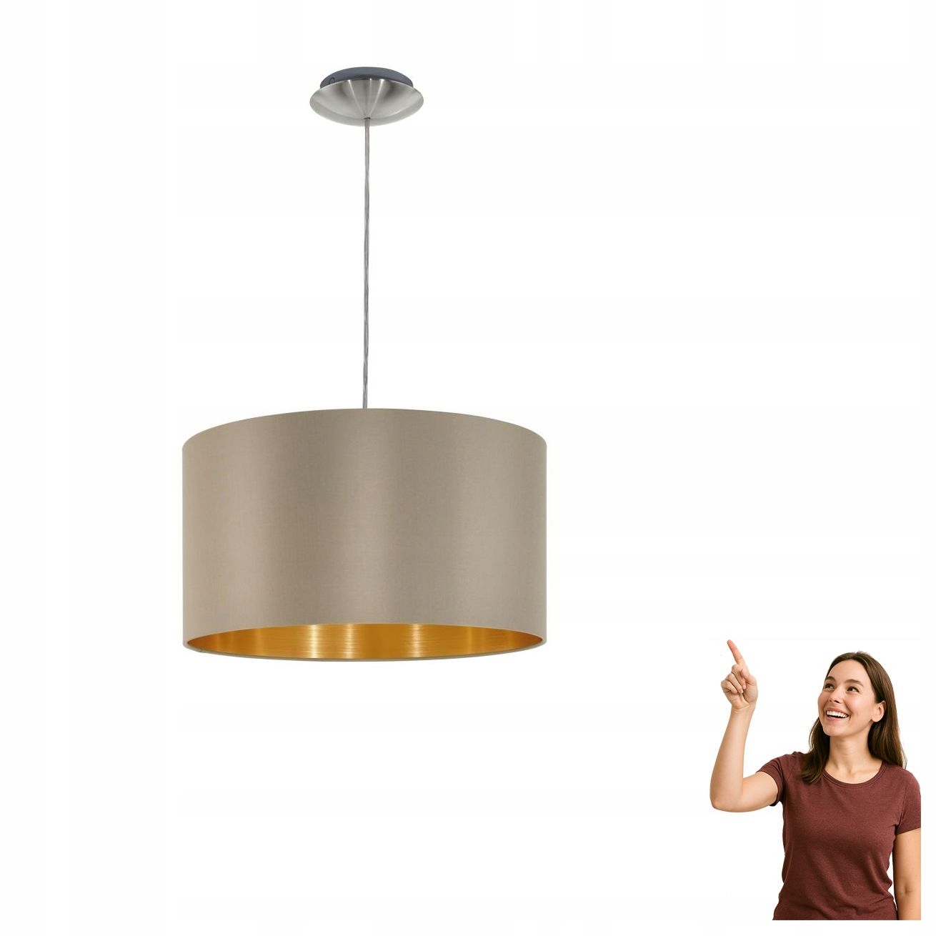 Závesná lampa Maserlo 31602 Eglo