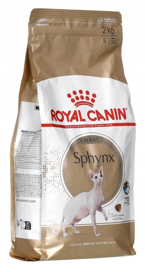 Levně Royal Canin Fbn Sphynx Adult – suché krmivo pro dospělé kočky – 2 kg