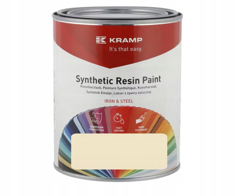 Lakier Do Maszyn Ral 1015 Kremowo-beżowy Kość Słoniowa 1L Kramp