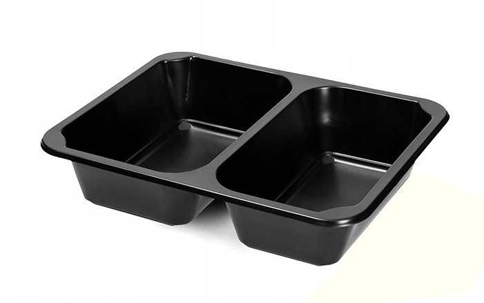 Tacki PP 227 x 178 x 40 mm, DWUDZIELNE