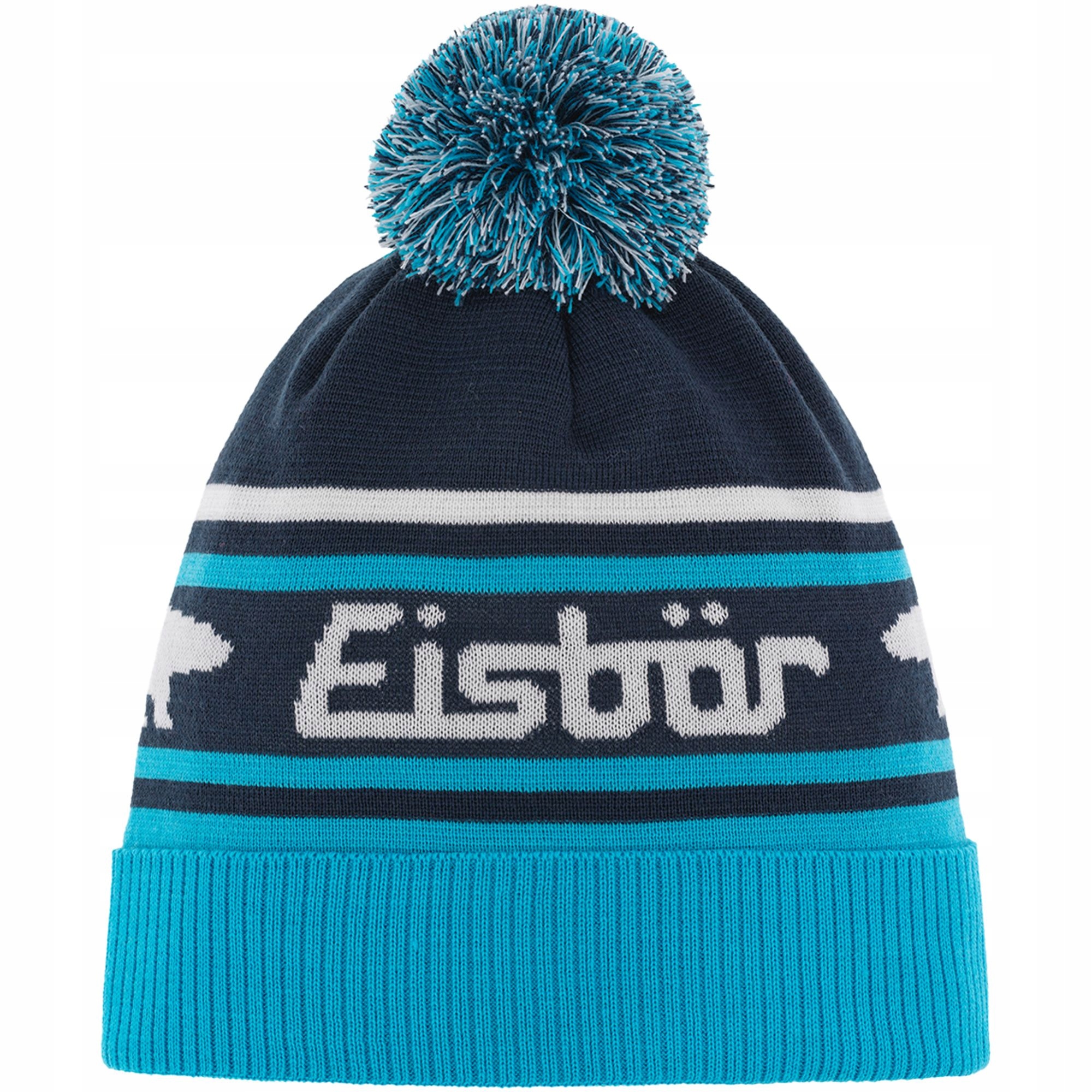 Čepice Eisbar Chani Os Bambule Retro barva 786 modrá námořnická modrá