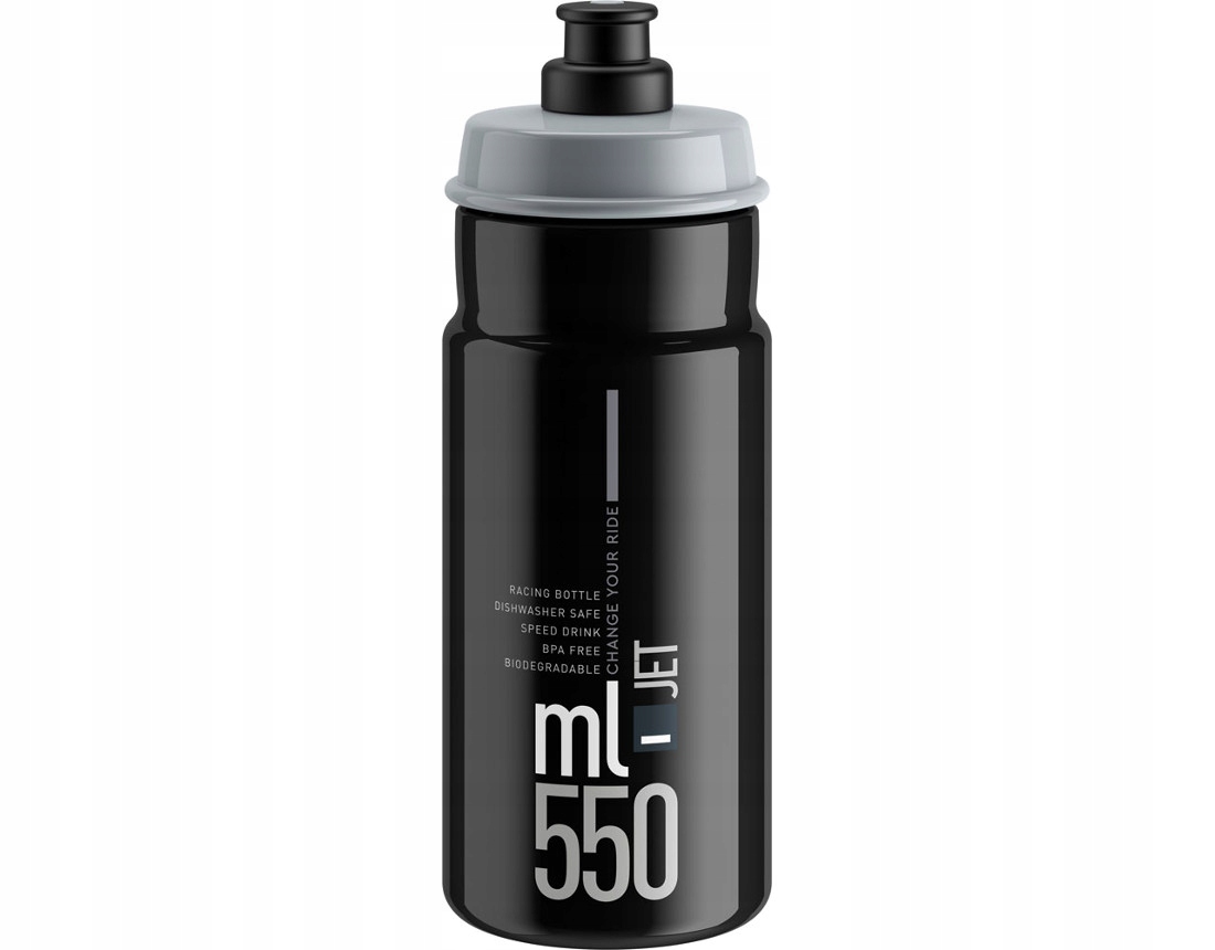 Elite Jet bidon 550ml czarny