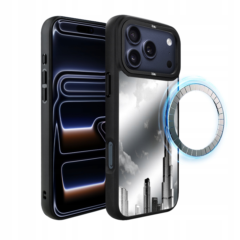iPhone 17 Pro Max Ibizu DropGuard matné Pouzdro s MagSafe, Burj Khalifa