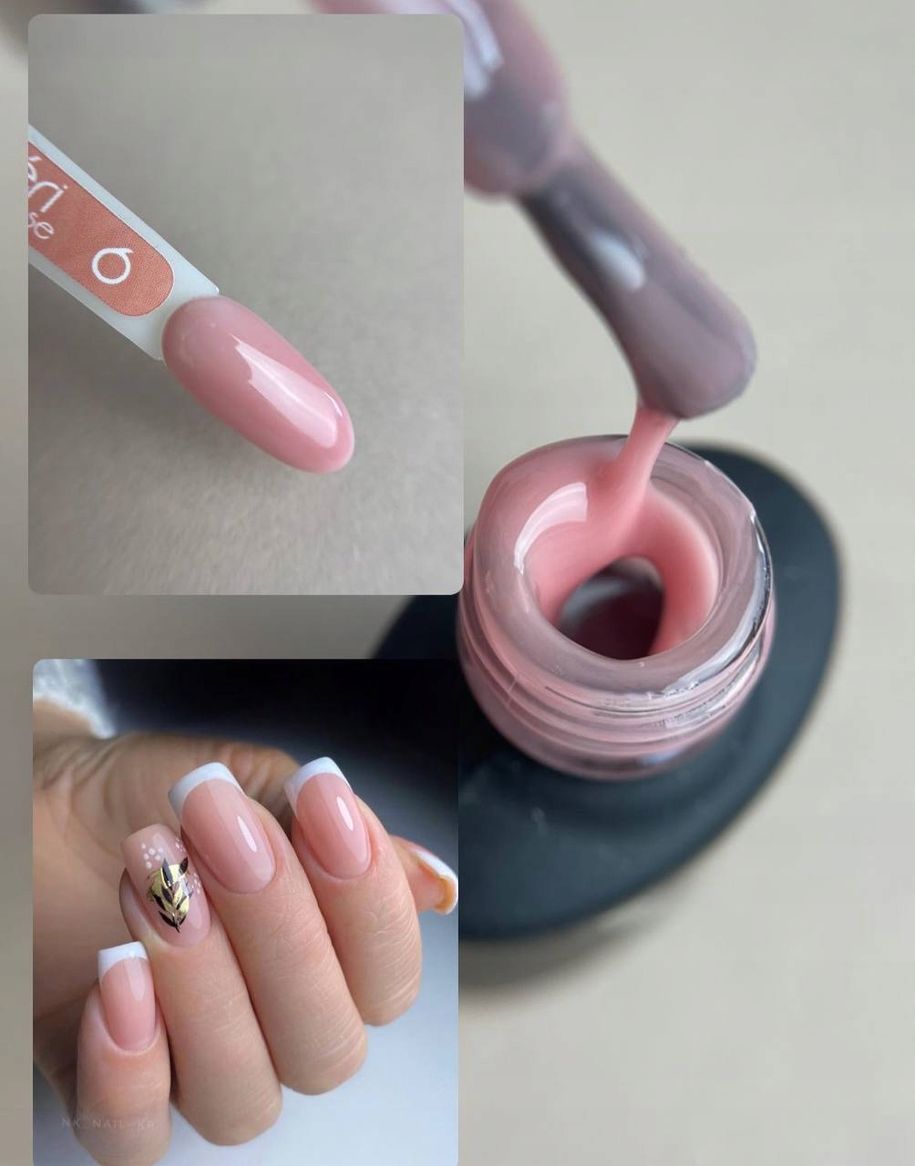 Valeri Base French 6, 12 ml KAUCZUKOWA BAZA NUDE Marka inna marka