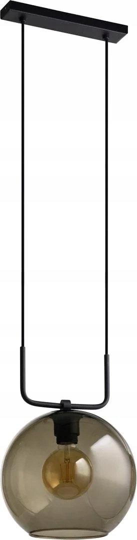 Závěsná Led lampa nad stůl černá Nowodvorski