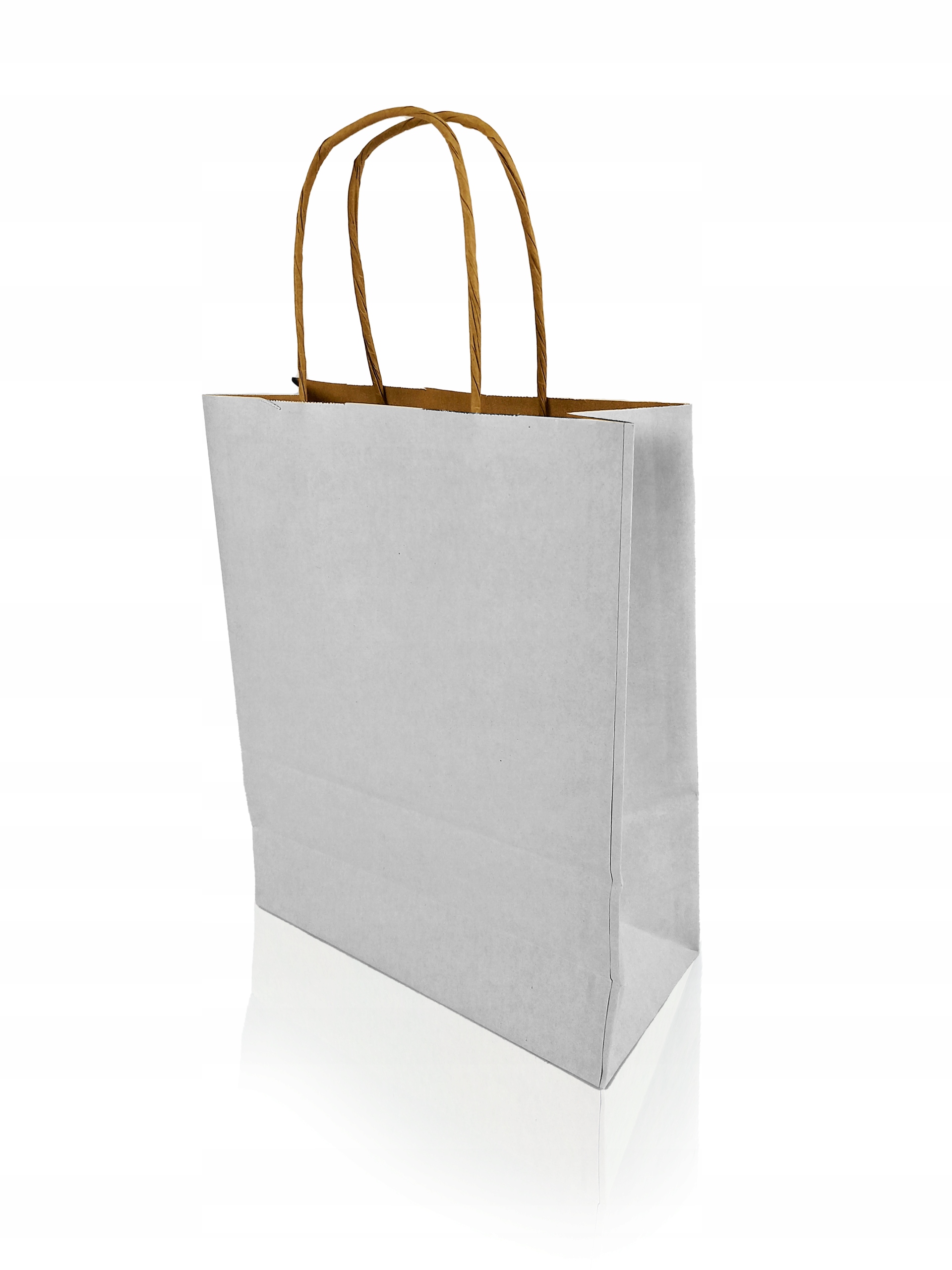 

Torba papierowa h-Green 18x24x8 cm 12924 biała