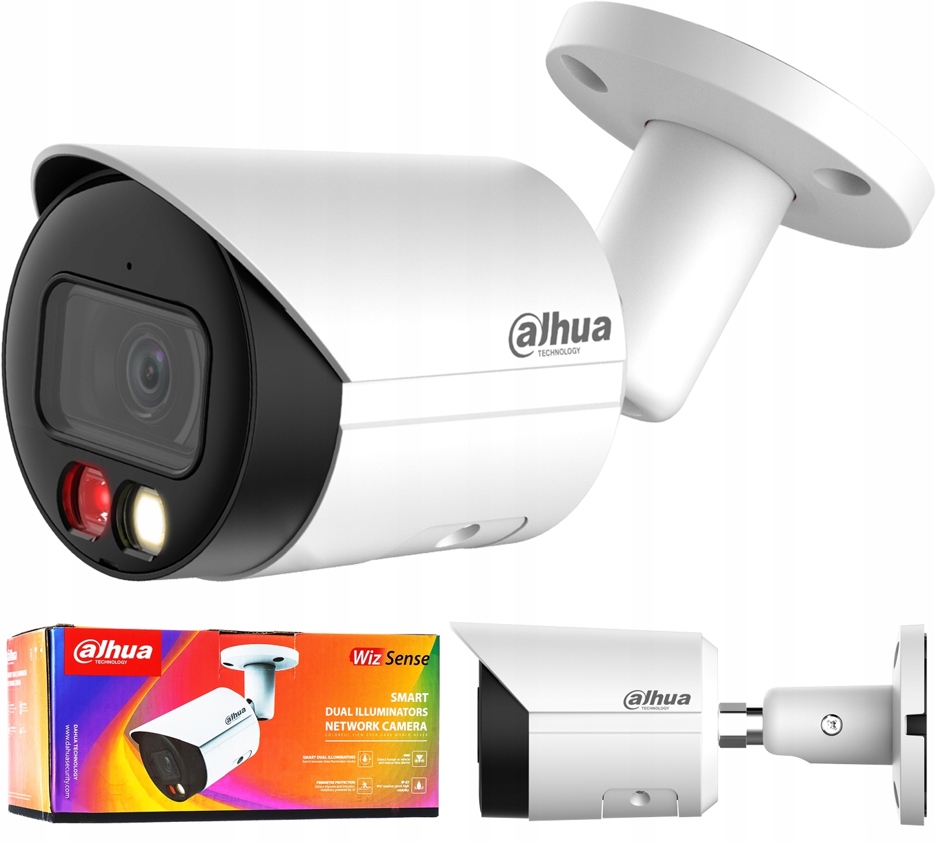 Dahua 4MPx IPC-HFW2449S-S-IL-0280B WizSense inteligentná osvetľovacia Ip kamera