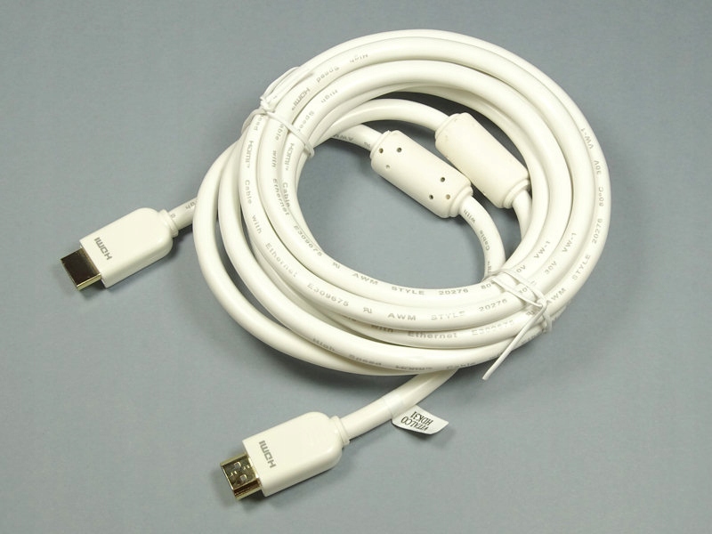 Kabel Hdmi v1.4 bílý HDK31 Vitalco 10 m (x1ks)