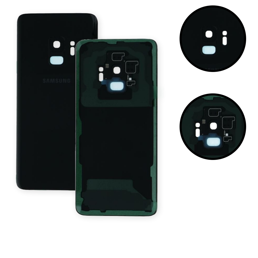 Tylna klapka, tylne szkło do Samsung Galaxy S9, czarna