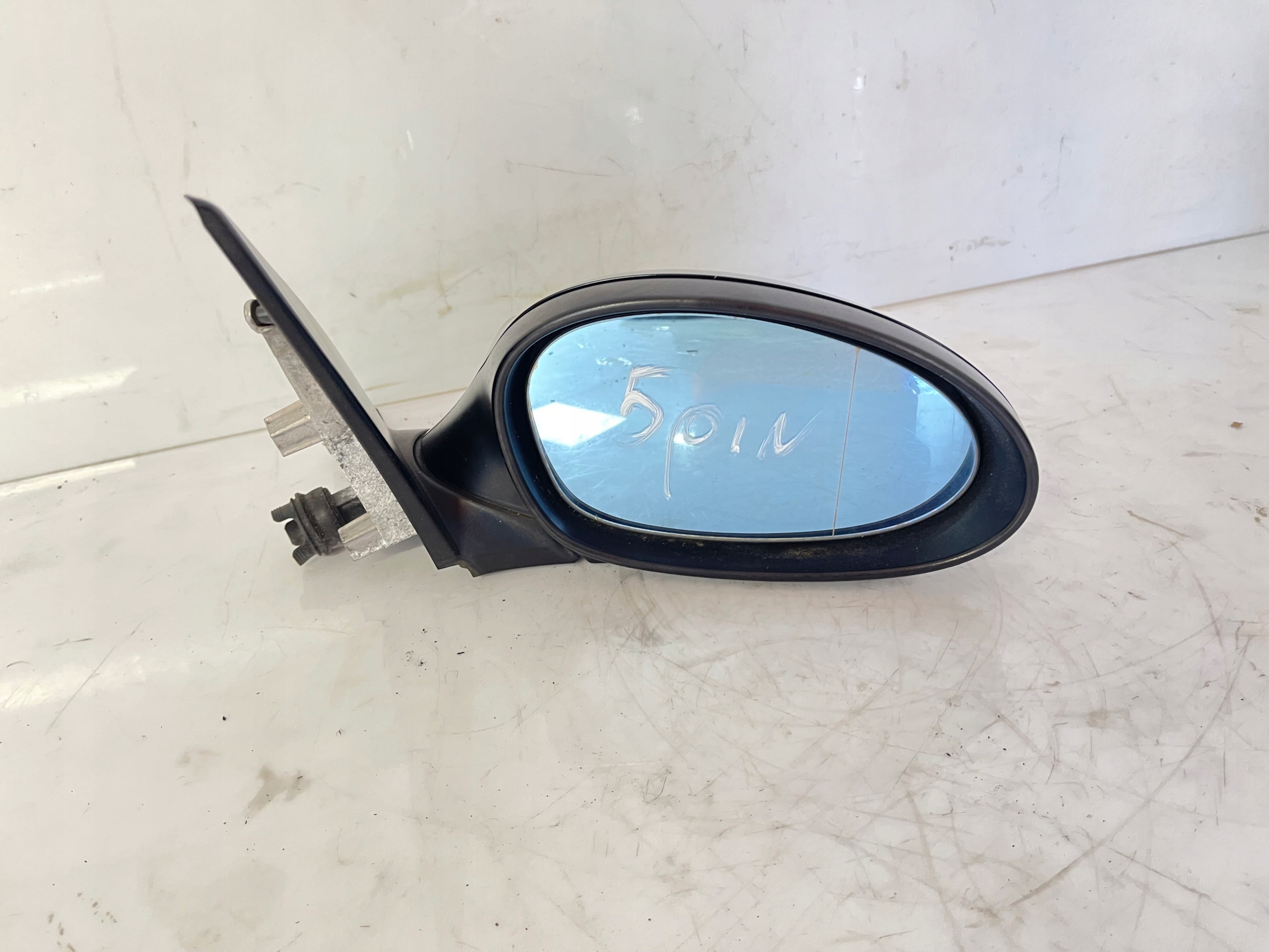 BMW E87 mirror right exterior 5 PIN SCHWARZ 2 668/9
