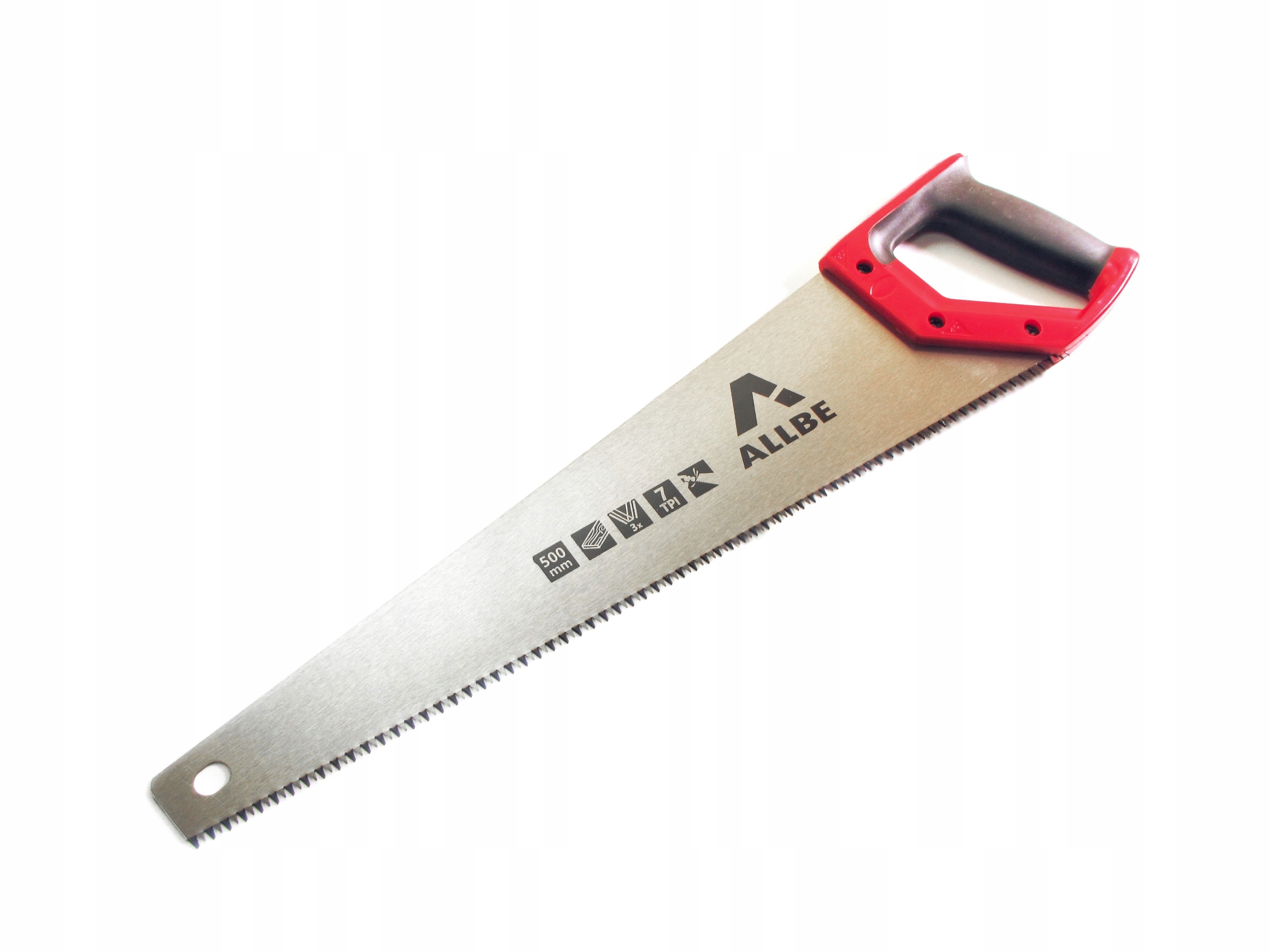 PIŁA RĘCZNA DO DREWNA 500MM PIŁA DO DREWNA PŁATNICA PIŁKA DO CIĘCIA DRZEWA Długość ostrza 500 mm