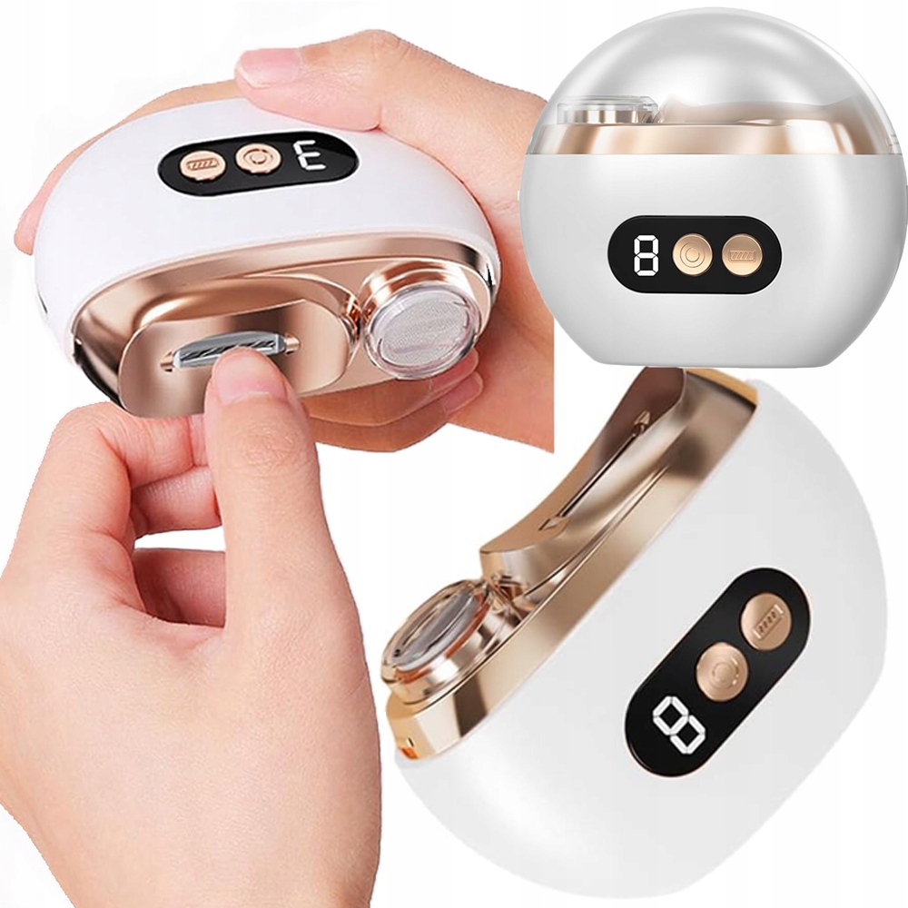 Elektrický Odstřihovač Na Silné Nehty, 3 Rychlosti, Usb 500 mAh, bílý