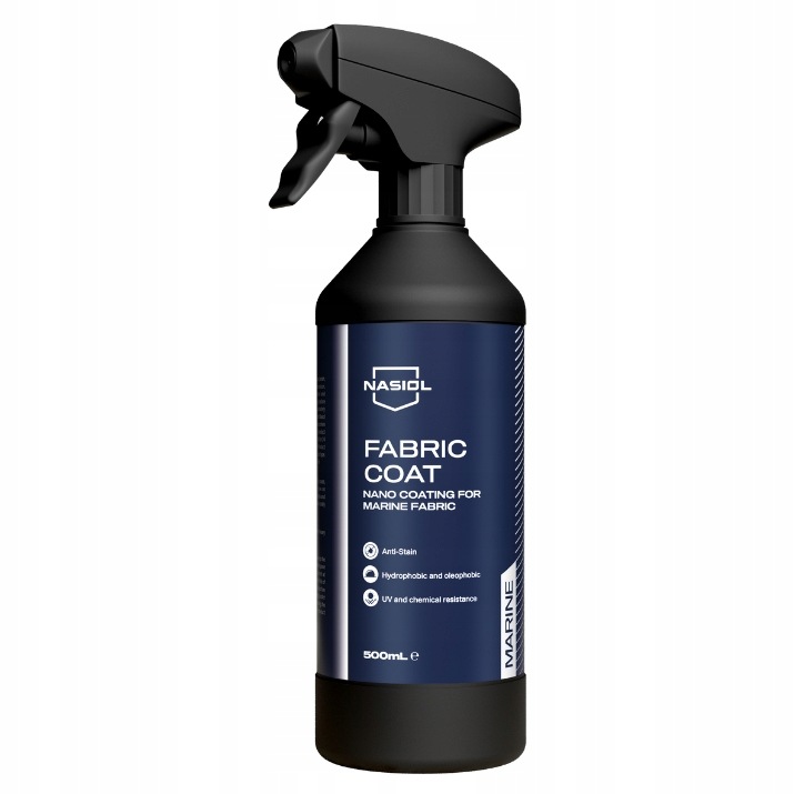 Nasiol Marine FabricCoat 500 ml – impregnační přípravek na materiály na jachtě