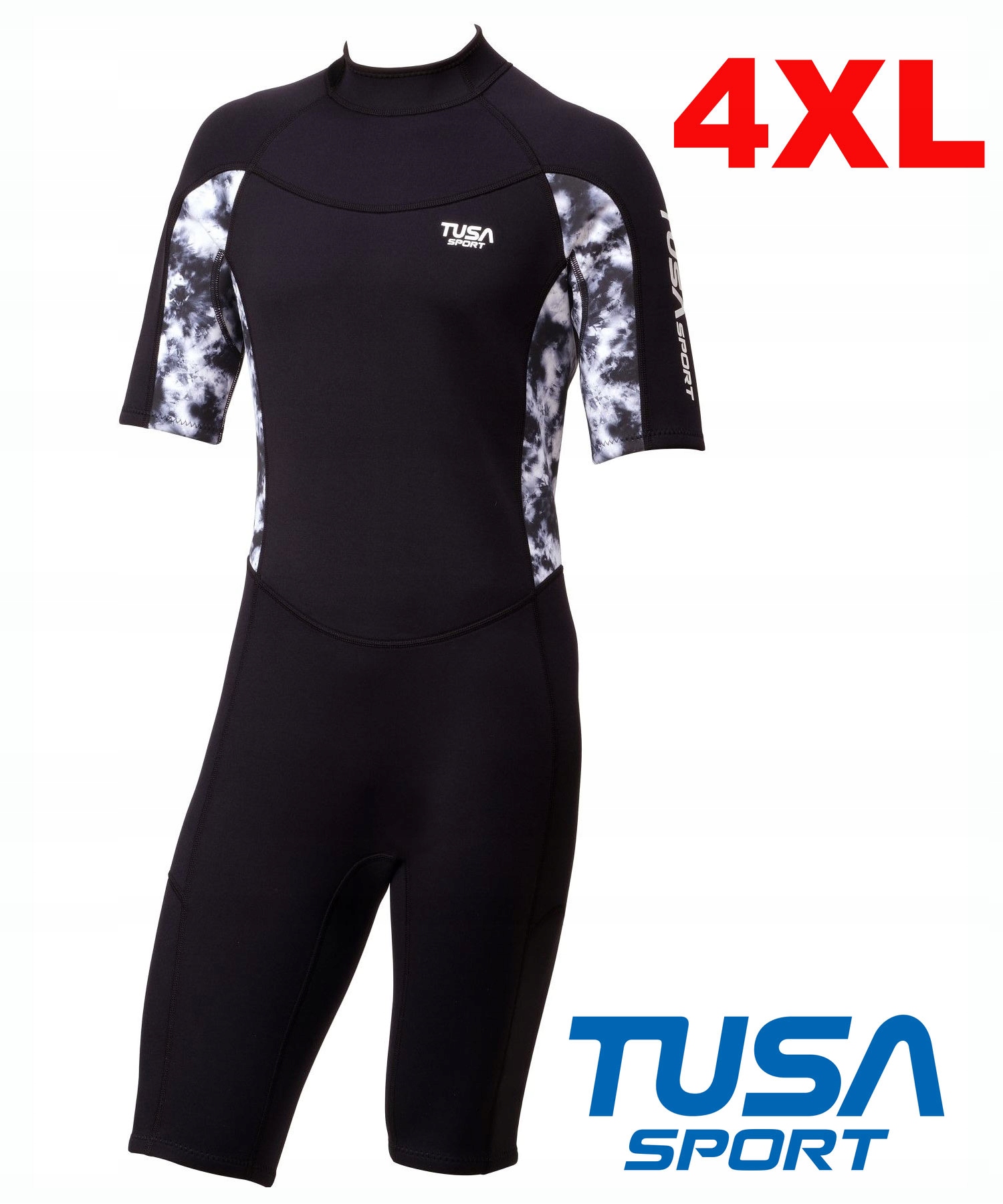 Tusa Pianka Nurkowa Krótka Skafander Neoprenowy 2mm UA5306 męska 4XL 192200