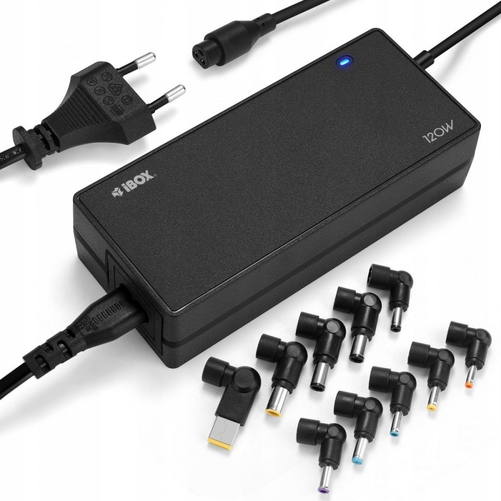 Ibox Zasilacz uniwersalny 120 W automatic