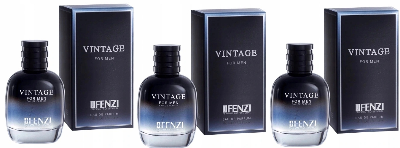 JFenzi Vintage 3x100ml eau da parfum Dárek