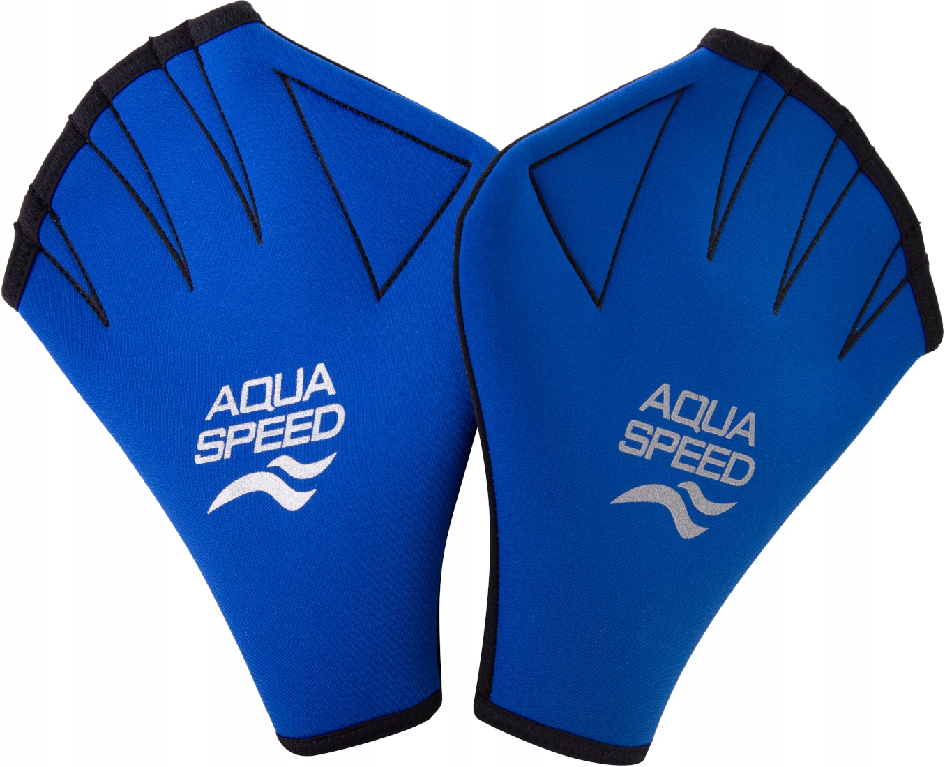 Neoprenowe rękawice pływackie do Aqua arobiku Aqua Speed niebieskie