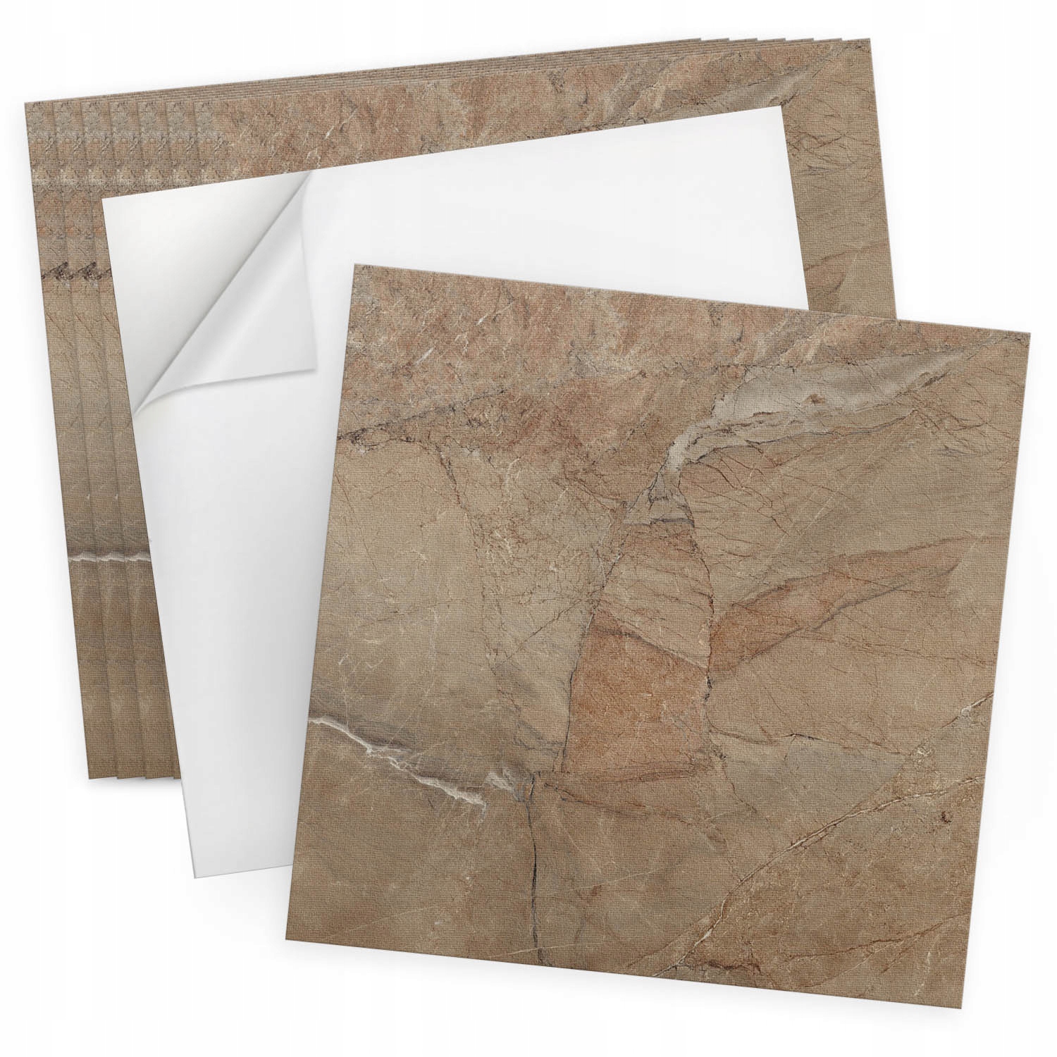 Balíček Pvc vinylových dlaždic 9 ks 30x30 cm Přírodní vzor kamene