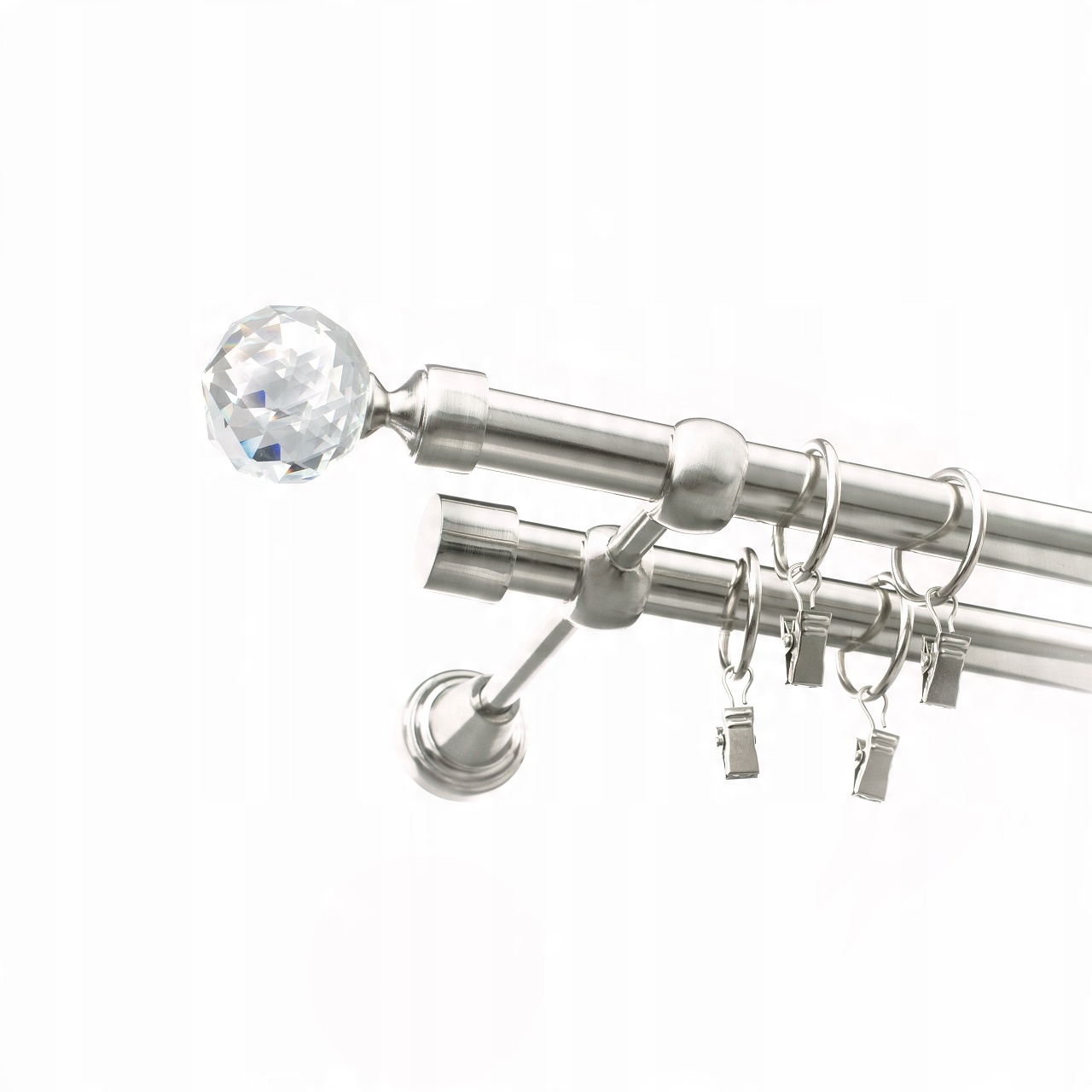

Karnisz Crystal Metal Podwójny 19+19mm 600 cm