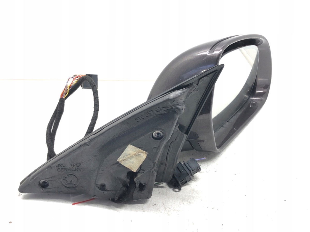 LUSTERKO PRAWE SKODA SUPERB II 08-15 15 PIN Podgrzewanie tak