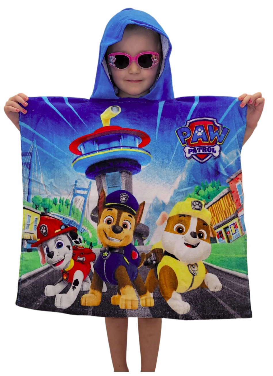 

Dziecięcy Ręcznik Kapielowy Psi Patrol Poncho 120