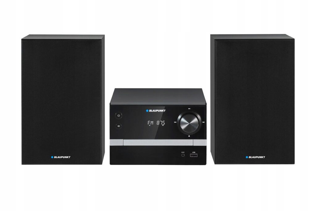Mikrosystém Home Audio CD Aux Fm MP3 Fm Bluetooth dálkové ovládání Blaupunkt MS9BT