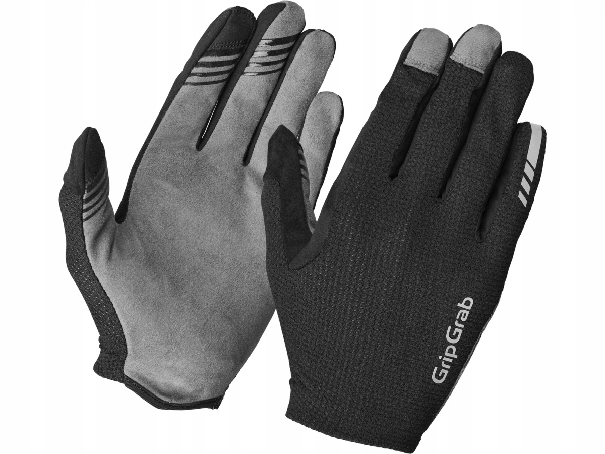 Cyklistické rukavice GripGrab Pacr letní, černé, XL