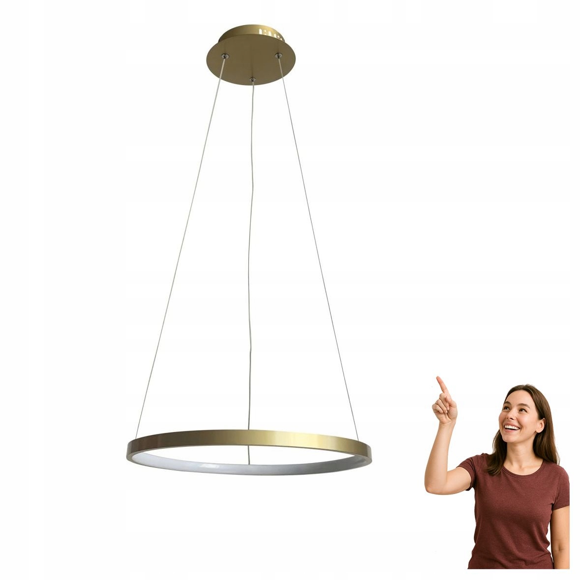 Závěsné svítidlo 40 Led 25W Lune 31-76120 Candellux