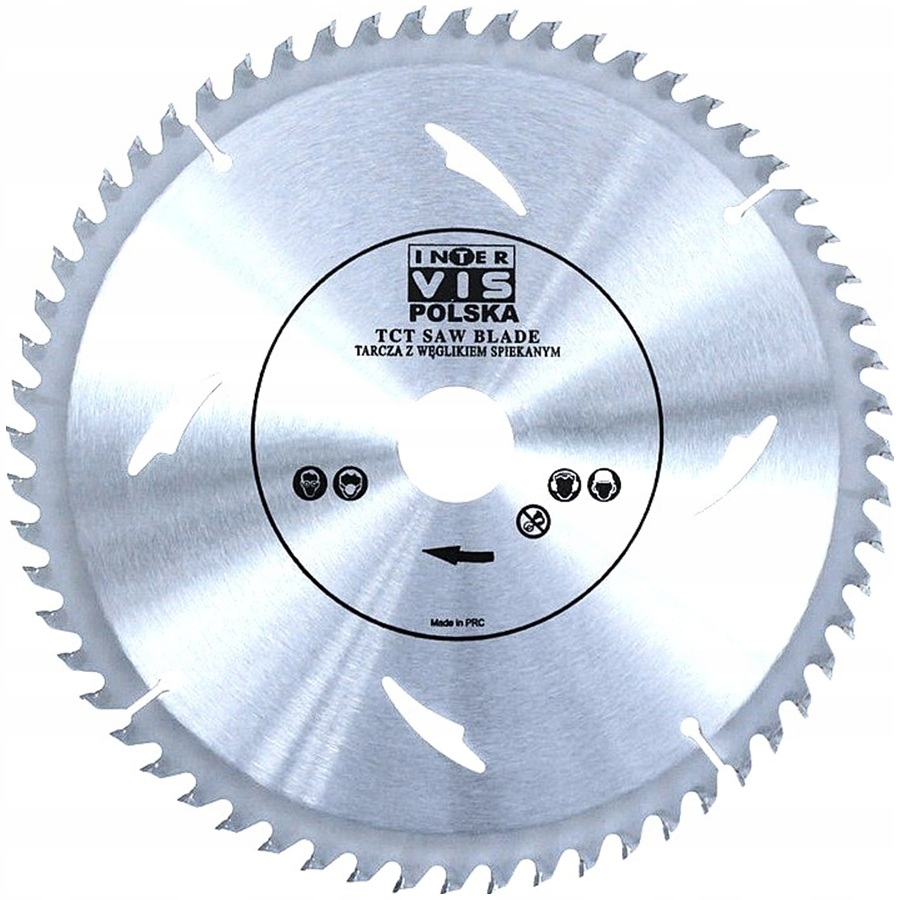 Tarcza widiowa do drewna Piła 500mm x 30 x 60T zębów Inter-Vis Polska