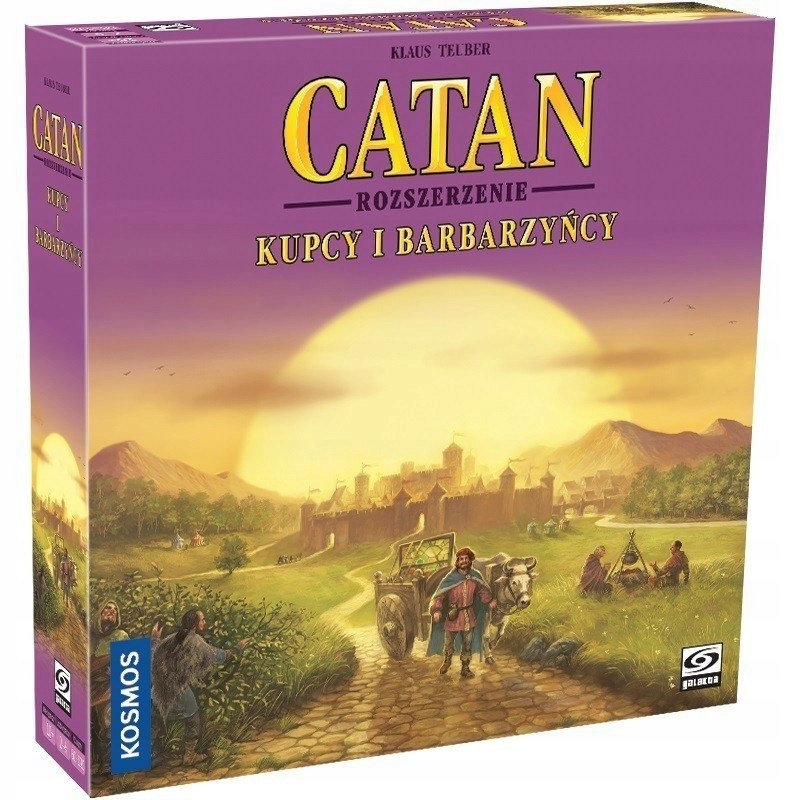 Catan (Dodatek) Kupcy i Barbarzyńcy Gra planszowa, Galakta