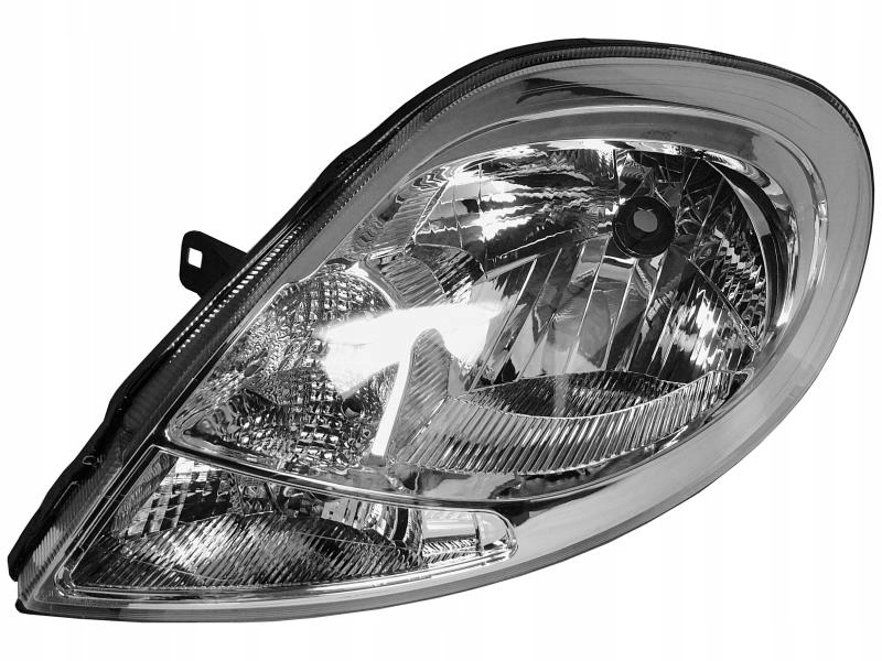 Světlomet Světlo H4 Halogen Primastar Vivaro Trafic II 2006-2014 Levý Tyc