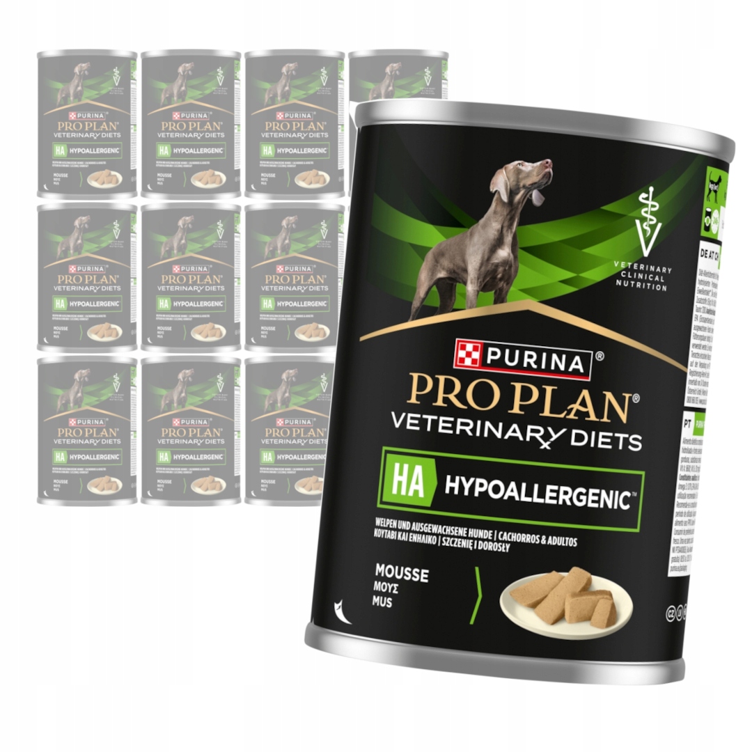 Levně Purina Pro Plan Veterinary Diets Hypoallergenic 12x400g Morka Krmivo pro psy
