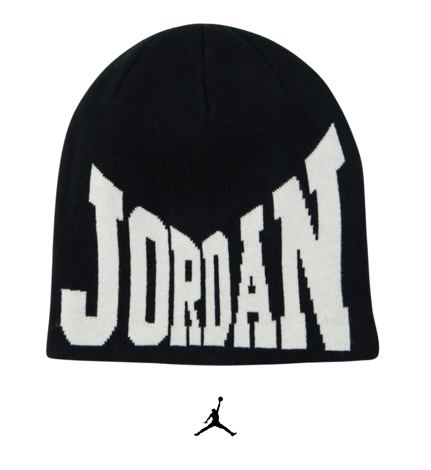 Čepice Nike Air Jordan Peak Beanie Černá Logo Nápis Jumpman OneSize