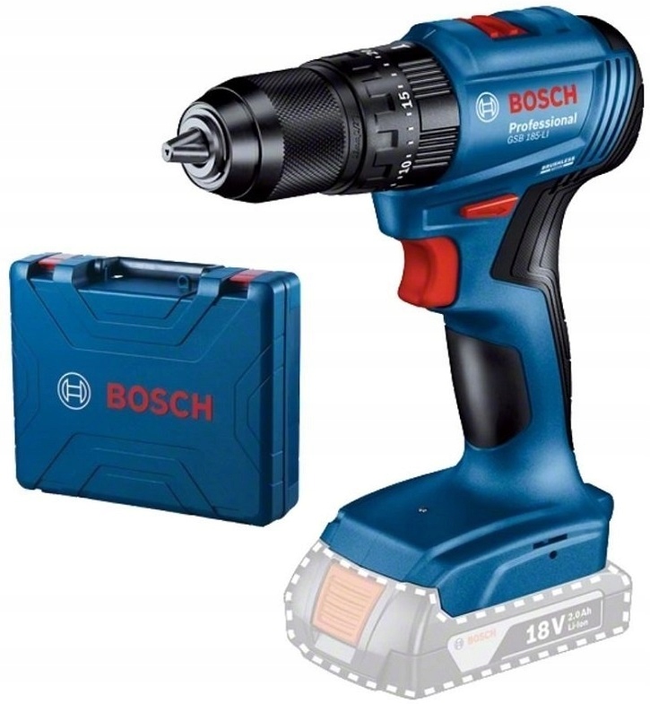 

Wkrętarka Udarowa 18V 50Nm Gsb 185-LI Bosch