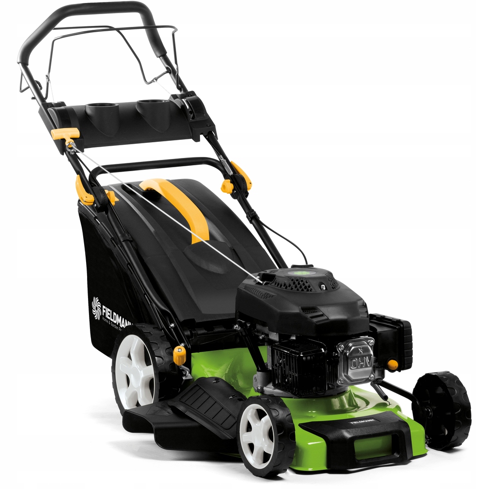 Benzínová kosačka Fieldmann pohon kolies šírka kosenia 46 cm j.