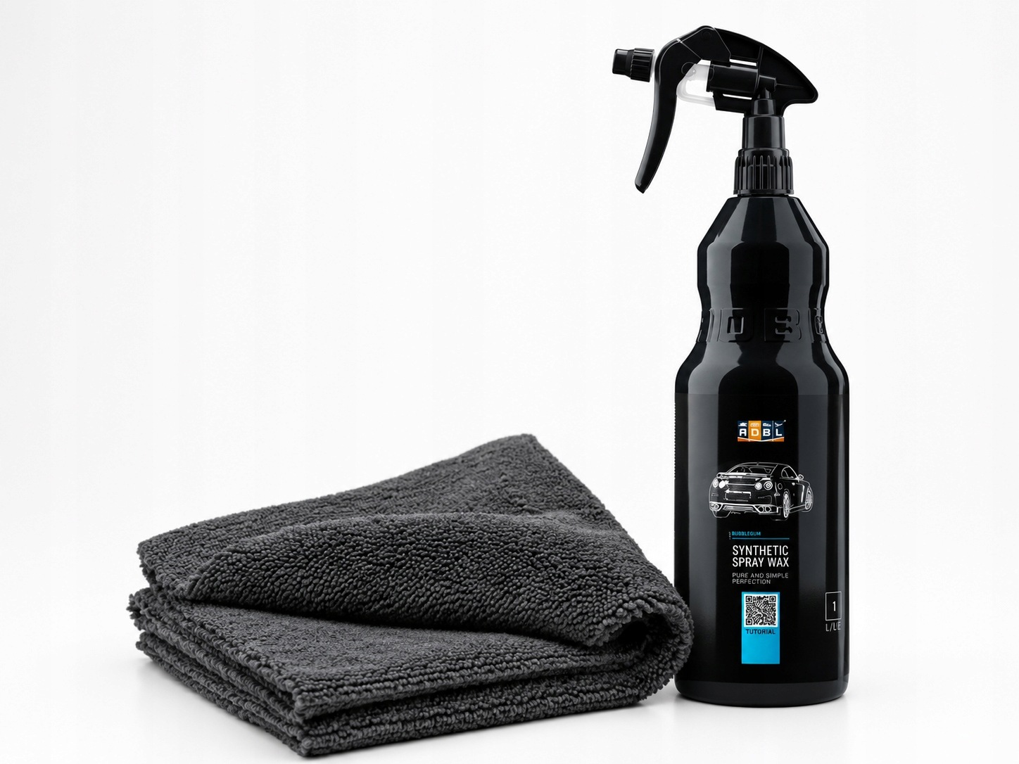 Adbl Synthetic Wax Spray 1L Mikrofibra Bezszwowa 40x40 320g Zestaw