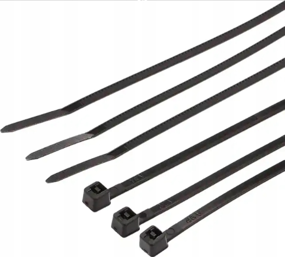 OPASKI OBEJMY TRYTKI TRYTYTKI ZACISKOWE KABLOWE UV CZARNE 2,5x100mm NYLON Rodzaj opaska zaciskowa