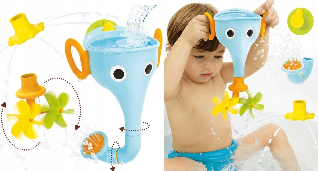 

Yookidoo Zabawka do Wanny Słoń FunEleFun Blue