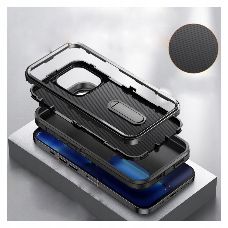 Etui do IPHONE 11, POGRUBIONE, PANCERNE, PROTEGO Dedykowany model iPhone 11