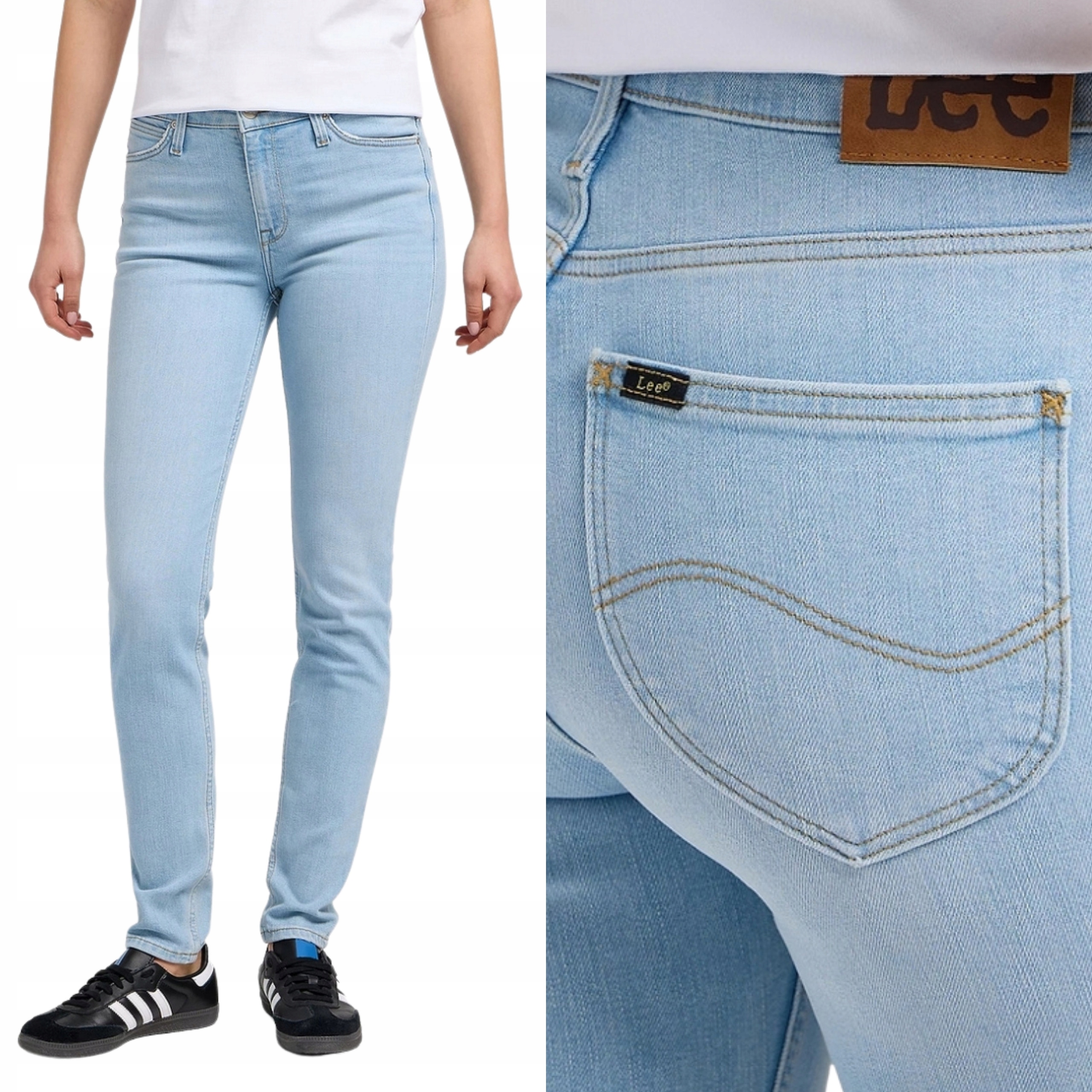 Lee kalhoty Blue jeans Tapered Scarlett HIGH_W29 L33