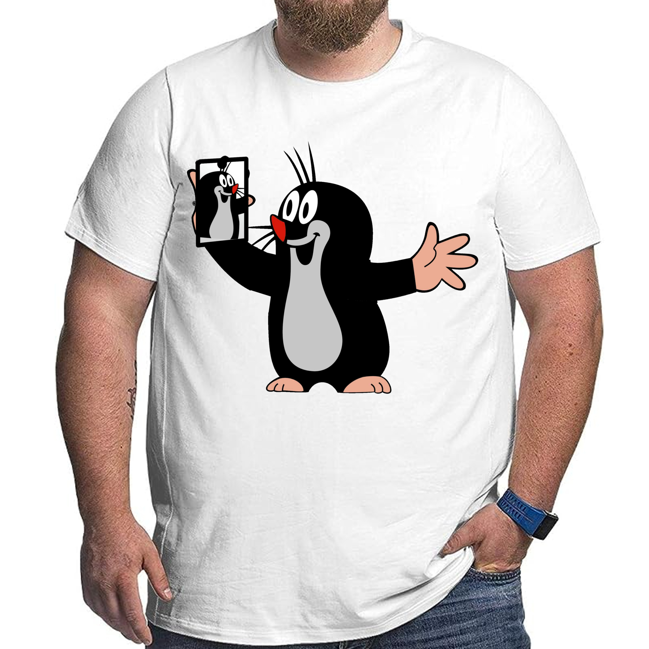 Tričko Selfie Krteček 5XL 3361