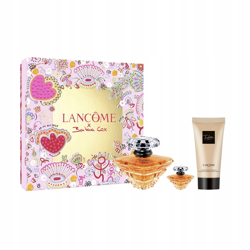 Lancome Tresor Edp 30 ml Spray Edp 7,5 ml Spray Tělový Balzám 50 ml