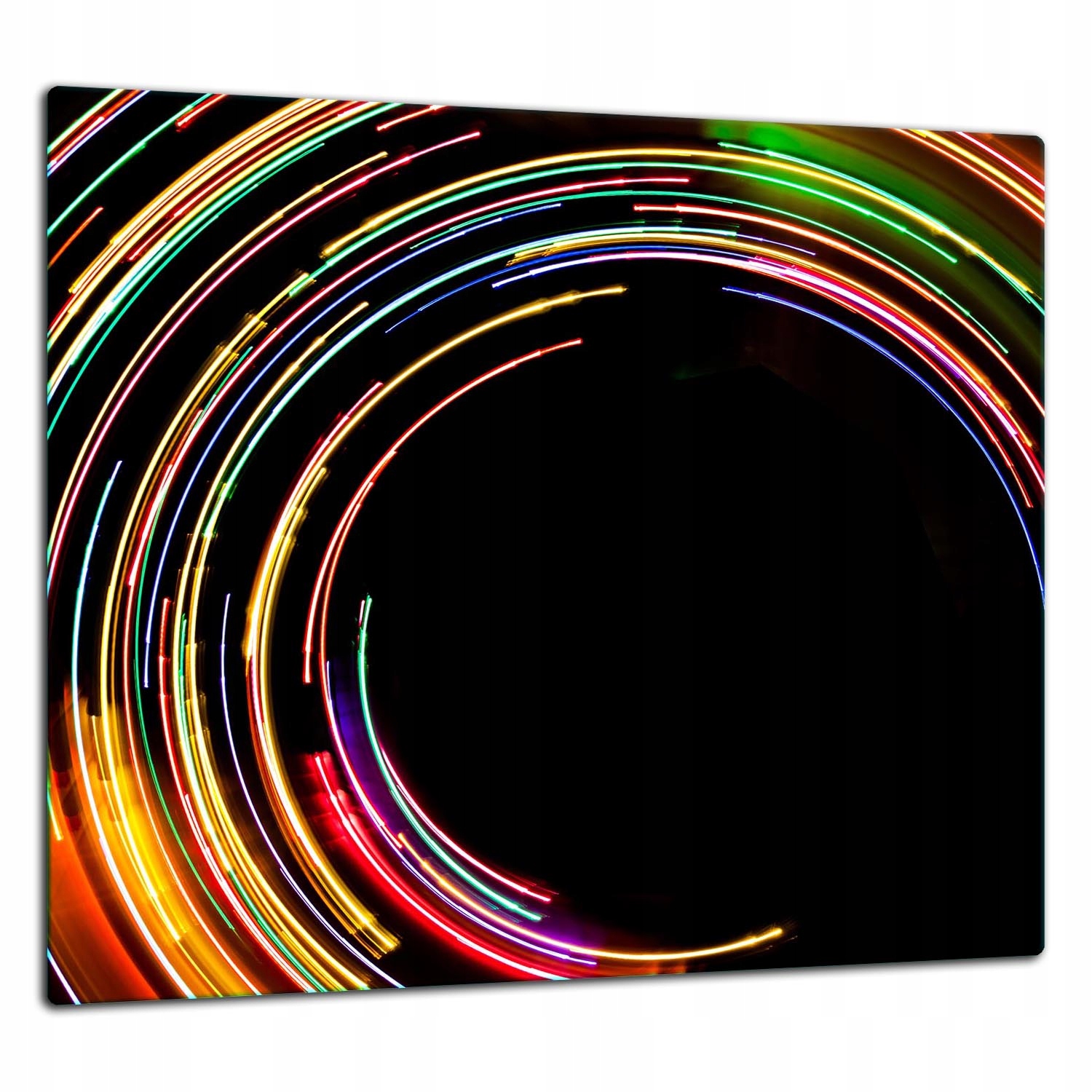Skleněná Ochranná Deska Panel Lepidlo 65x60 Černá Lacobel 7v1