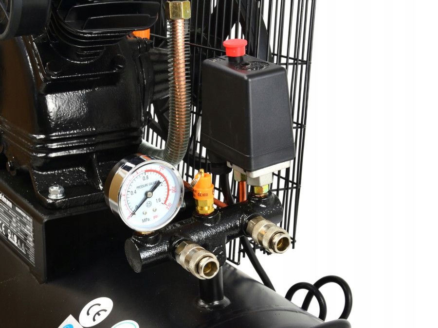 Kompresor olejowy 100L 430 l/min 8 BAR sprężarka Model 100L
