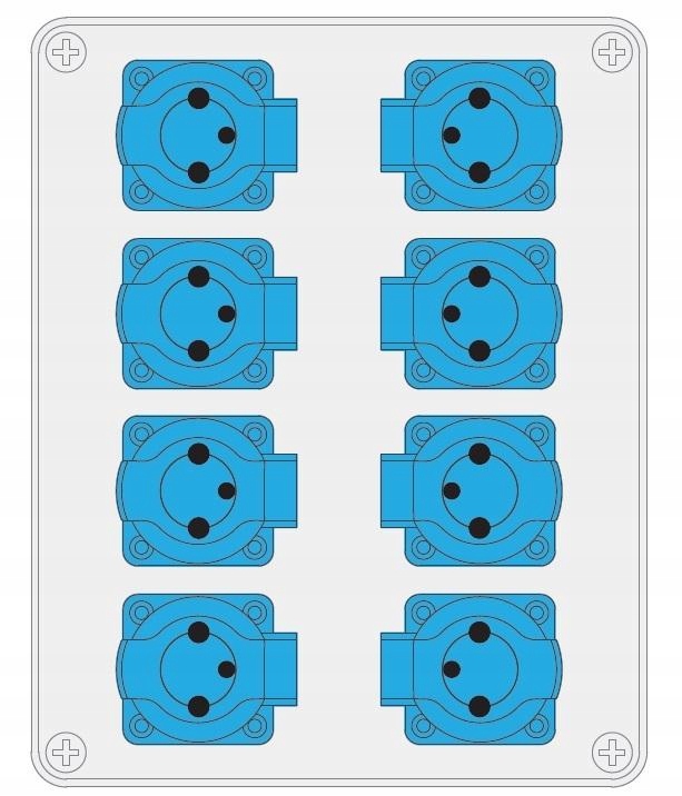 Rozvaděč R-box 240 8x230V B.1605